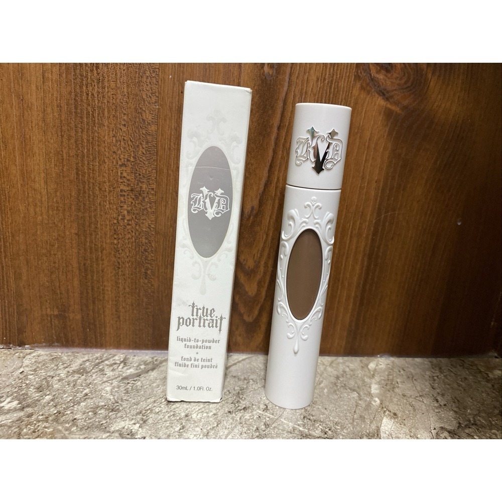 Katā Von D True Portrait Liquid To Powder Foundation Deep 084 1.0 Fl Oz New